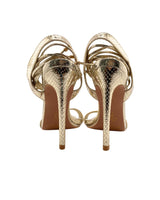 Sandalias altas con straps