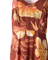 Maxi vestido de tiras