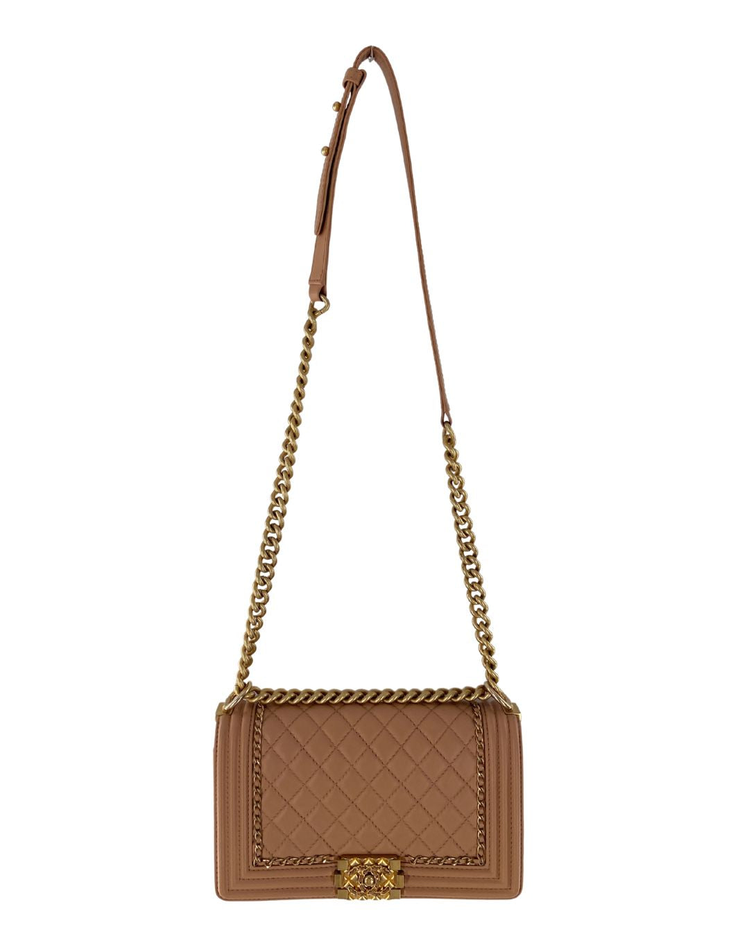 Lambskin Quilted Boy Medium