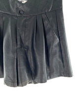Short mini efecto piel