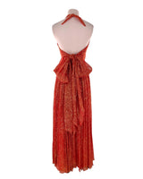 Vestido anudado en cuello