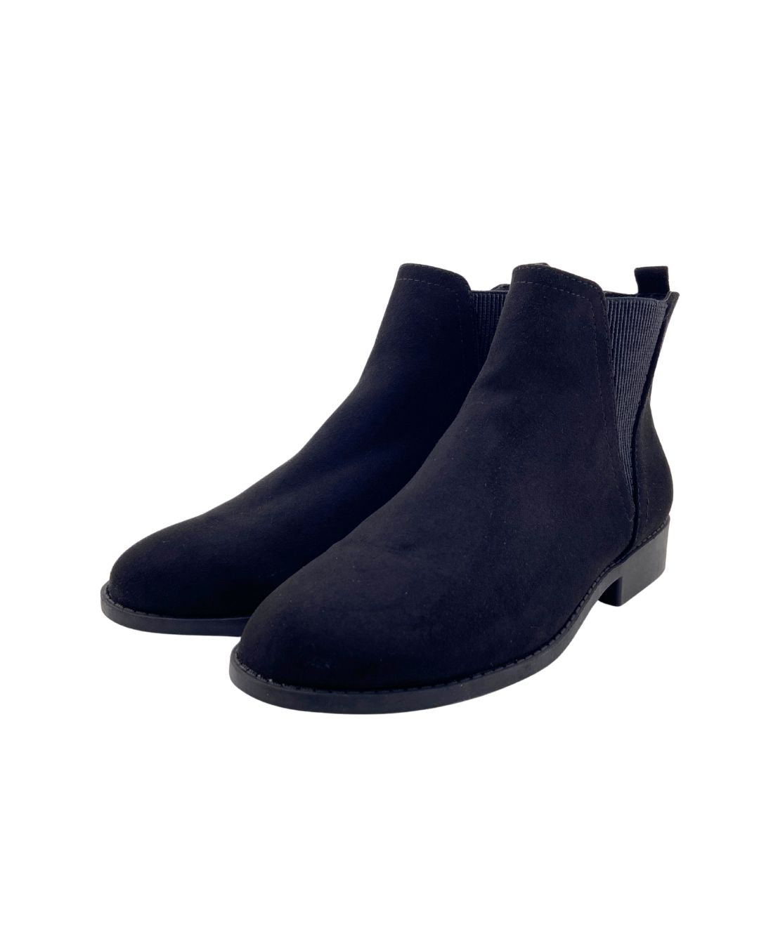 Botines en gamuza