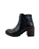 Botines tacón con cremallera