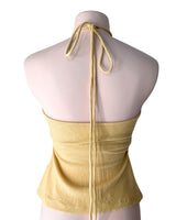 Blusa strapless cut out