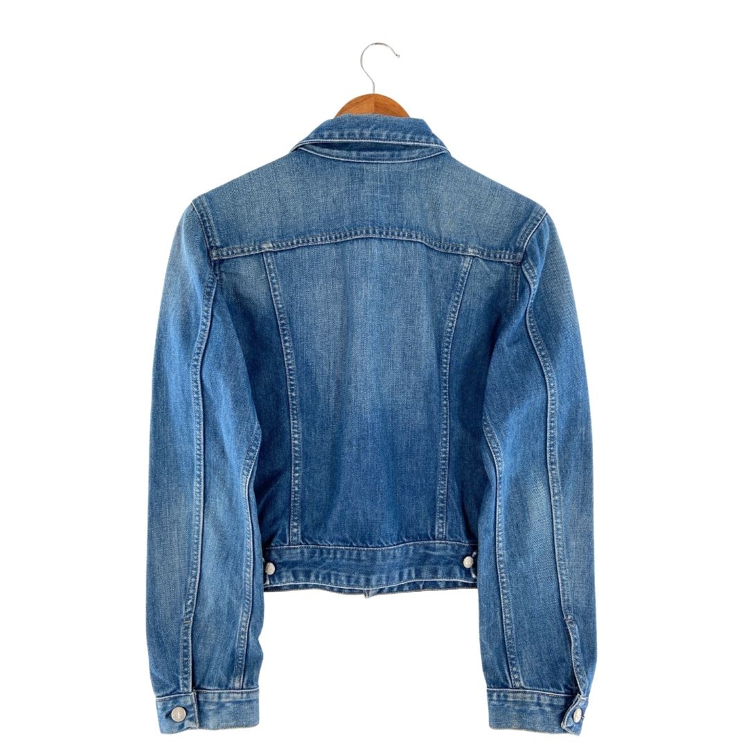 Chaqueta en denim wash