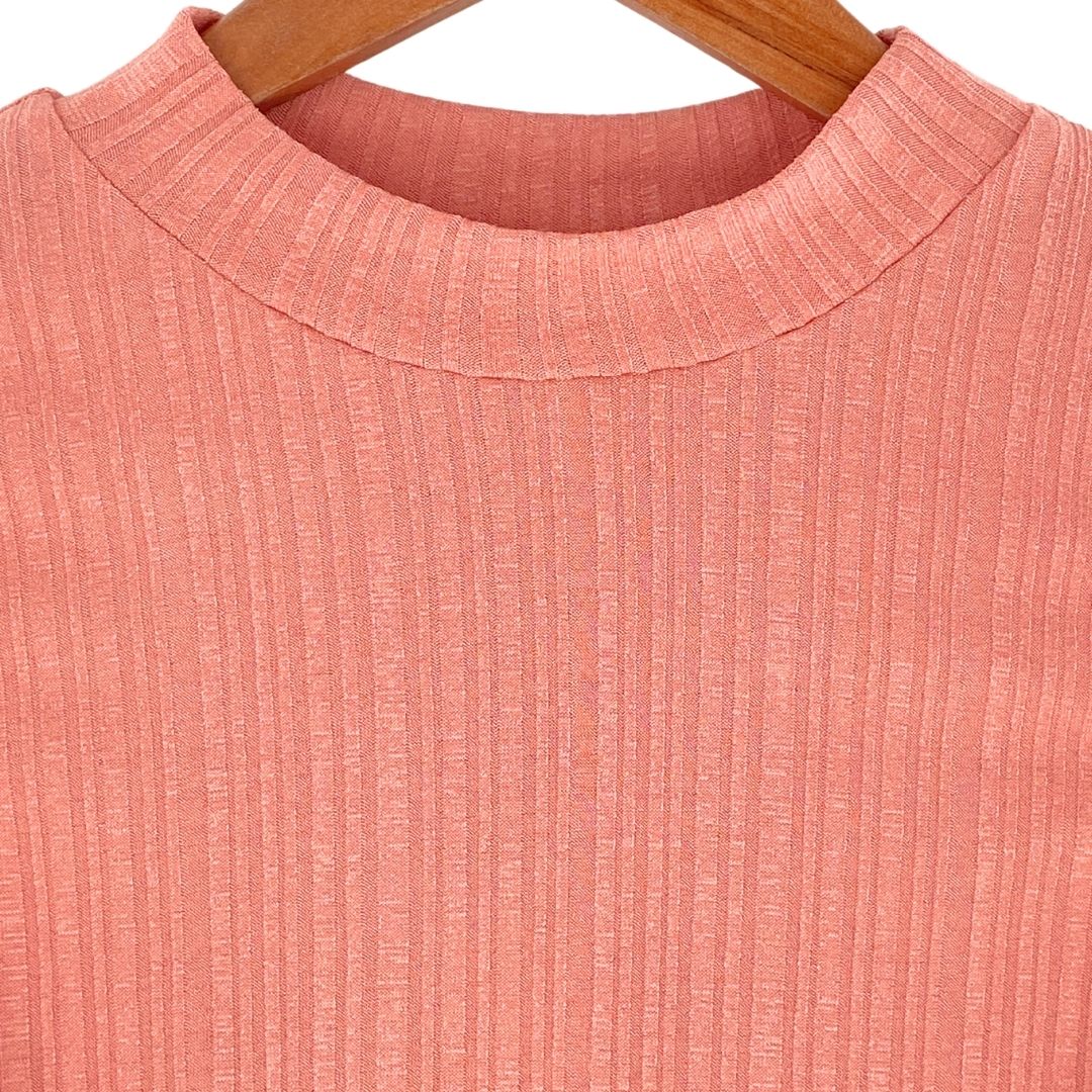 Blusa sleeveless en canalé