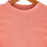 Blusa sleeveless en canalé