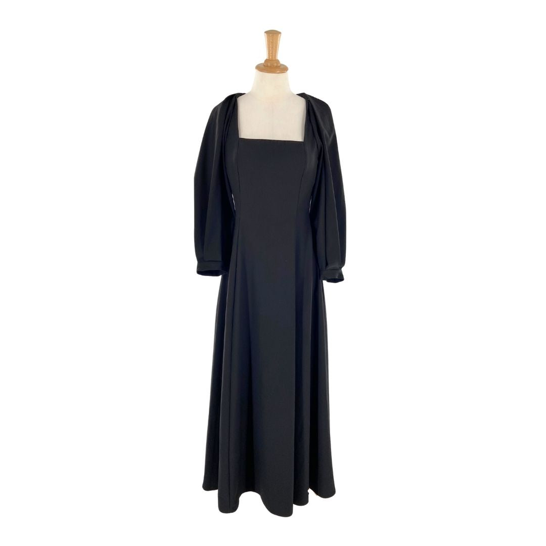 Maxi vestido cuello cuadrado