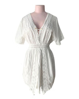 Vestido mini con bordados