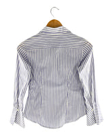 Camisa fit manga larga a rayas