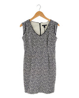 Vestido midi suit con print