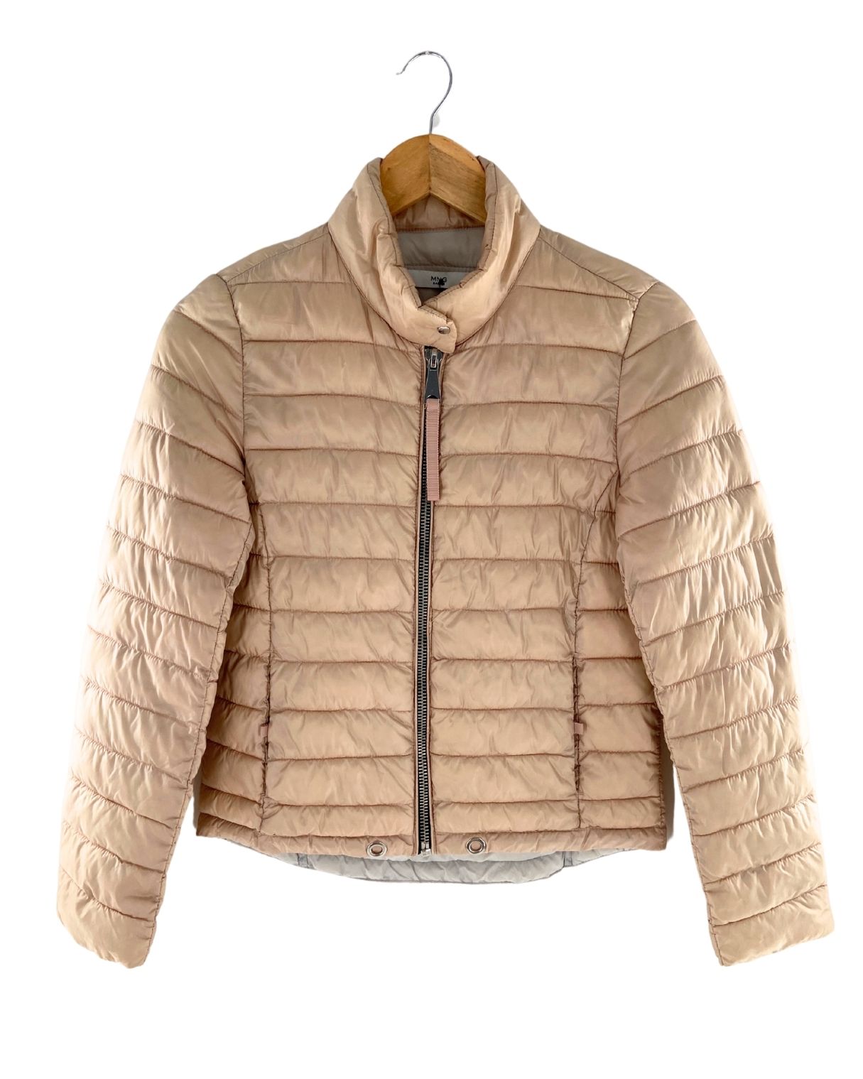 Chaqueta crop acolchada