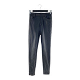 Pantalón skinny efecto piel