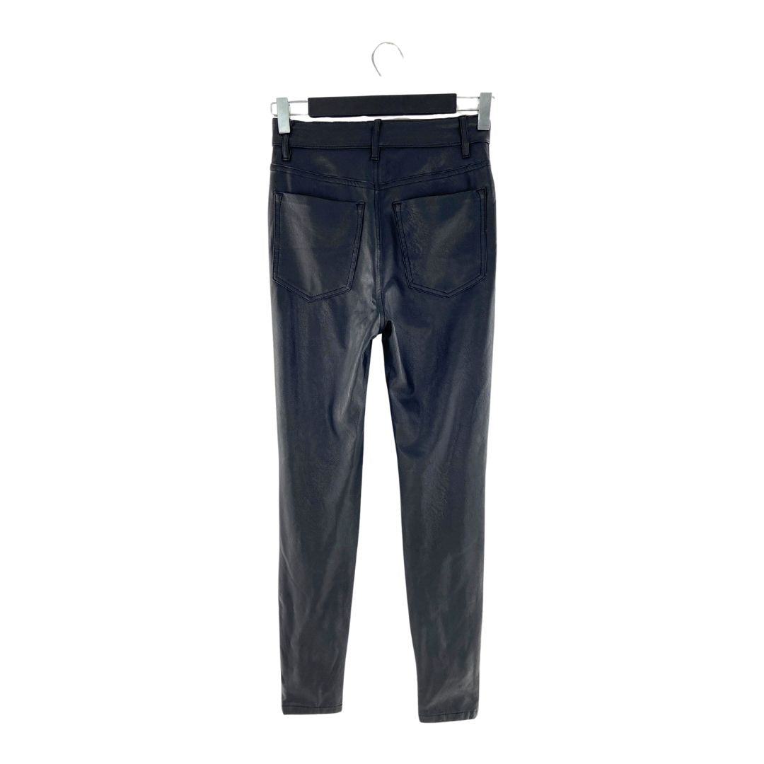 Pantalón skinny efecto piel