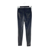 Pantalón skinny efecto piel