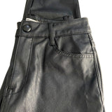 Pantalón skinny efecto piel