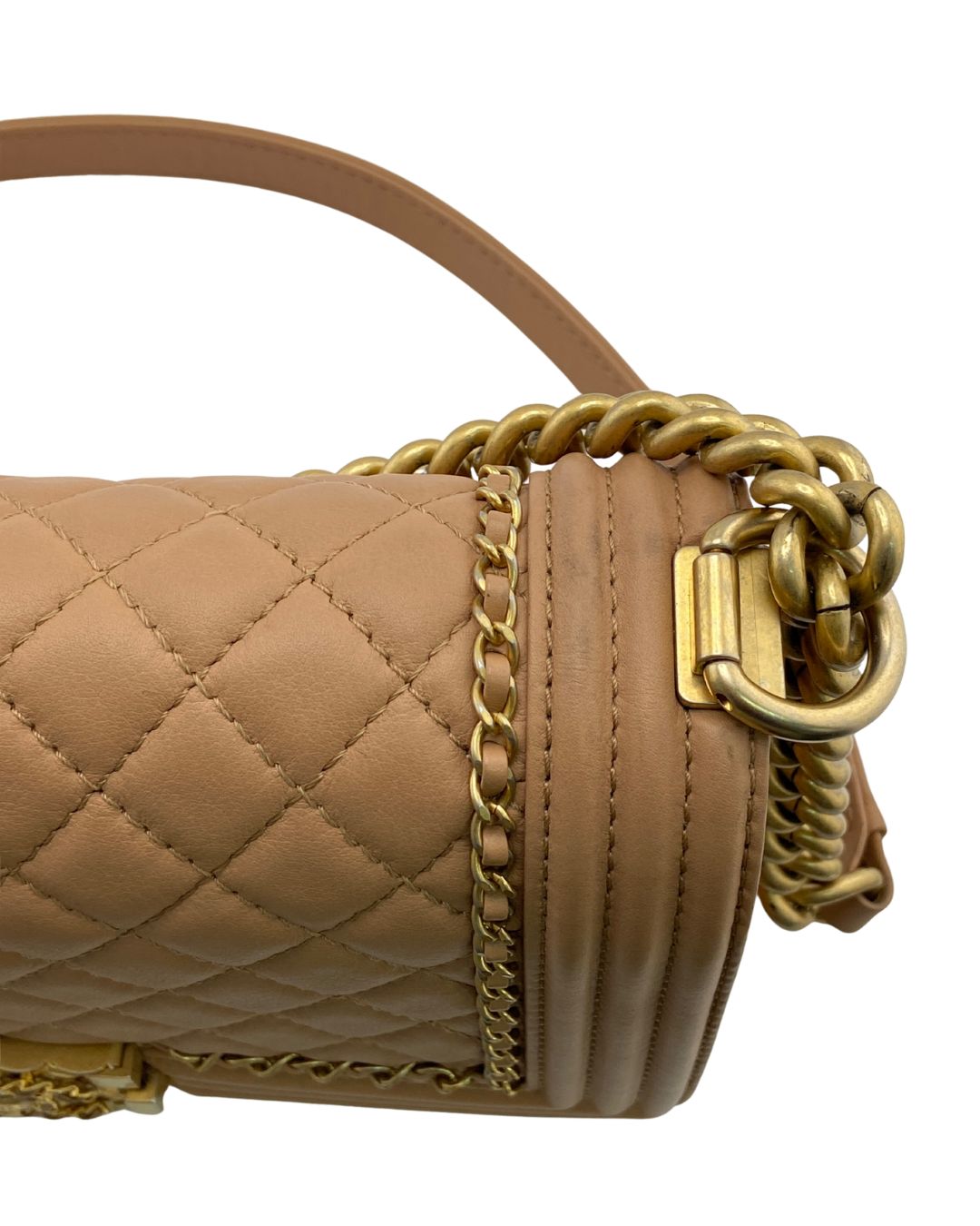 Lambskin Quilted Boy Medium