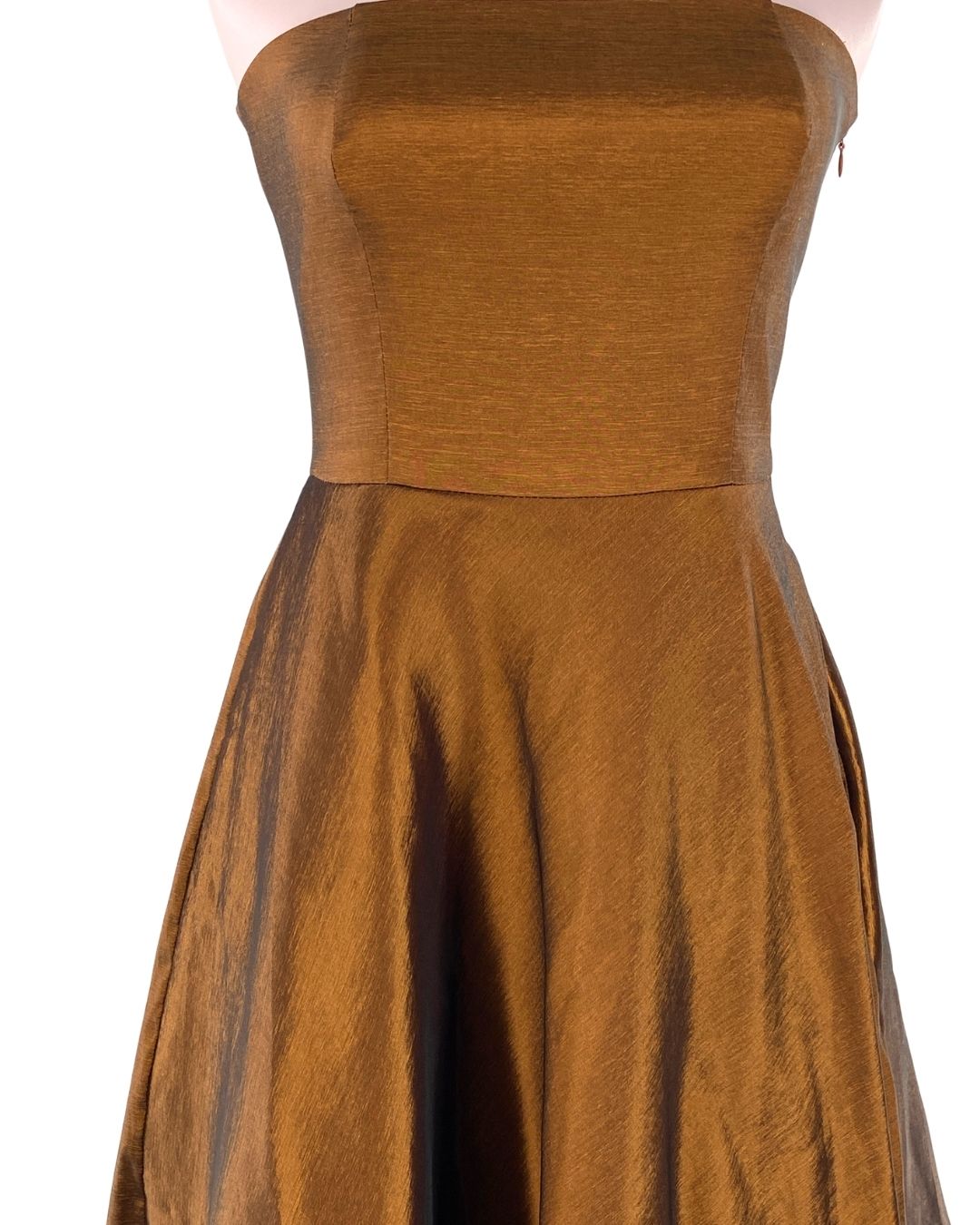 Maxi vestido strapless