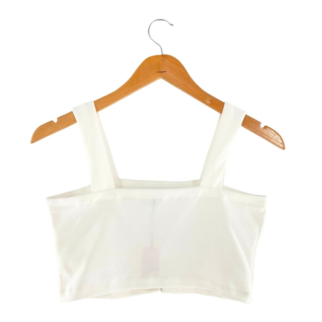 Crop top tiras anchas