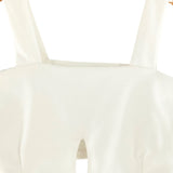 Crop top tiras anchas