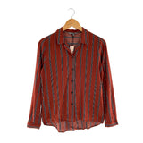 Camisa manga larga a rayas