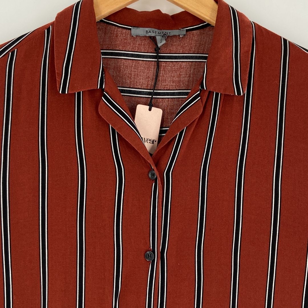 Camisa manga larga a rayas