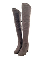 Botas en gamuza caña alta