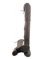 Botas en gamuza caña alta