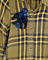 Camisa manga larga a cuadros