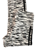 Leggins stretch con franjas