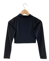Saco crop licrado