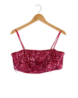 Crop top de tiras delgadas