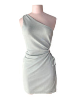 Vestido one shoulder cut out