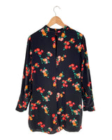 Vestido mini amplio print