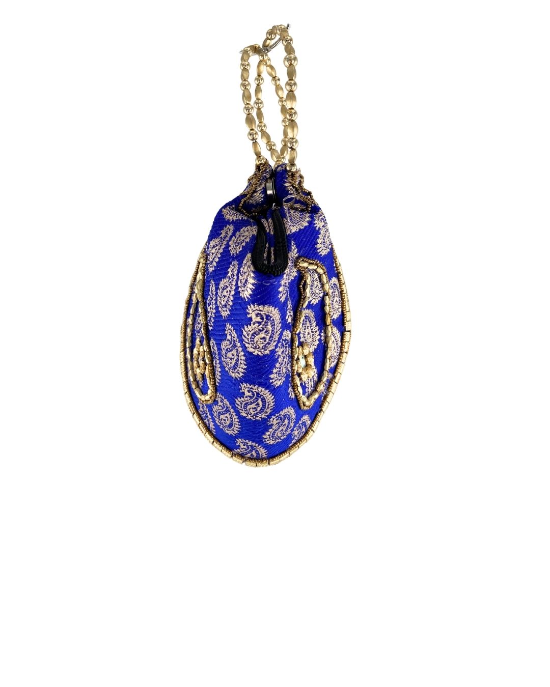 Handbag con paisley bordados
