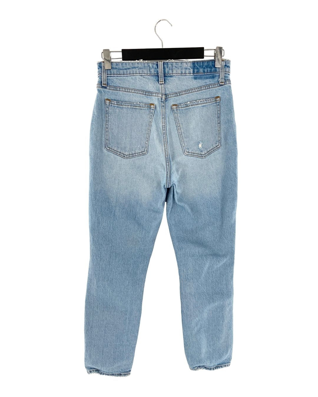 Skinny jean rigido destroyed