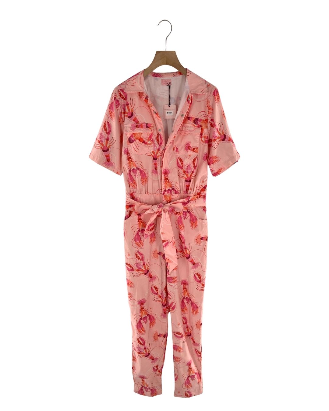 Maxi enterizo print langostas