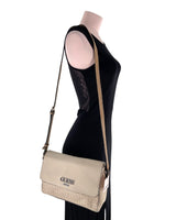 Crossbody con textura y print