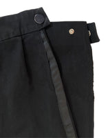 Pantalón recto con lineas
