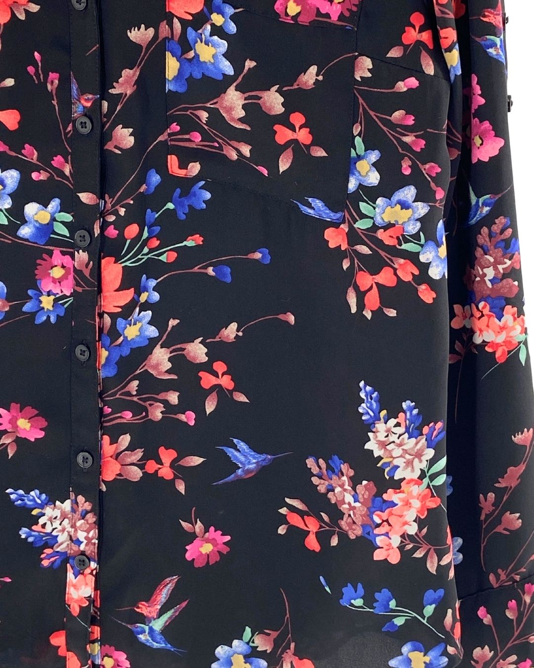 Camisa manga larga print