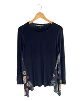 Blusa manga larga