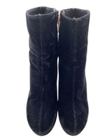 Botines afelpados
