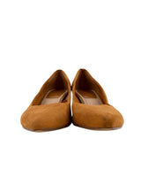 Zapatos en gamuza tacón medio