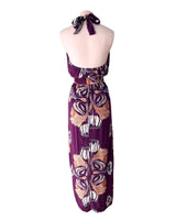 Maxi vestido print flores