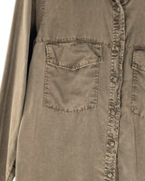 Camisa manga larga efecto wash