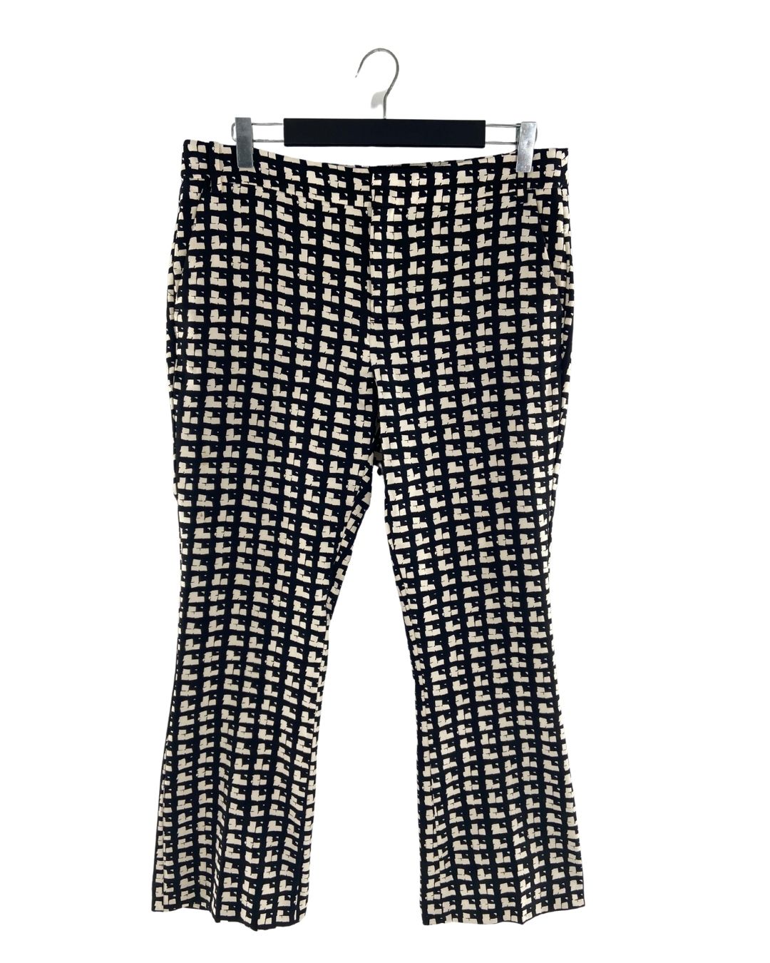 Pantalón bootcut con print