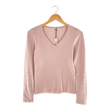 Jersey tejido extrafino cuello
