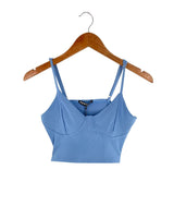 Top de tiras ajustables