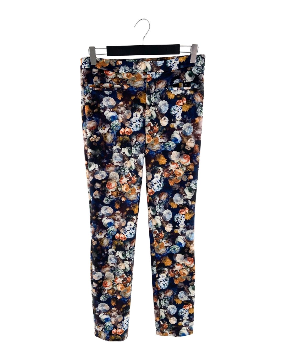 Pantalón skinny print flores