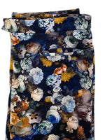 Pantalón skinny print flores